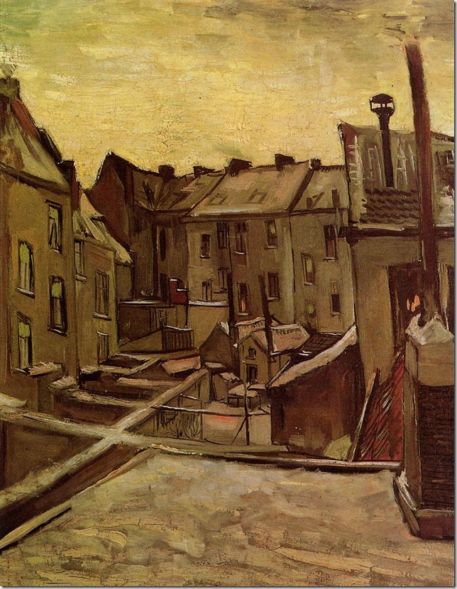 Backyards-of-Old-Houses-in-Antwerp-in-the-Snow